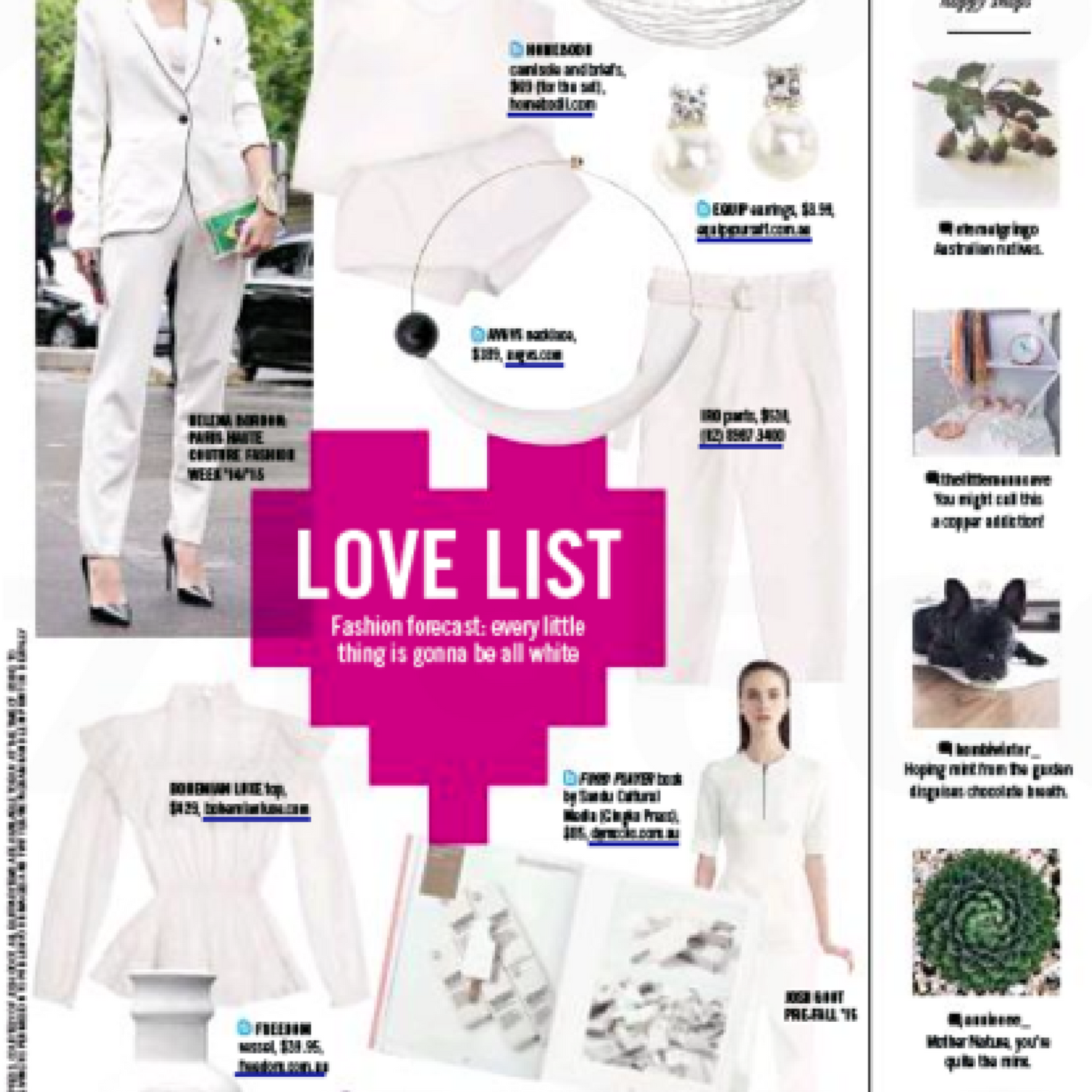 Sunday Style Editor's Picks