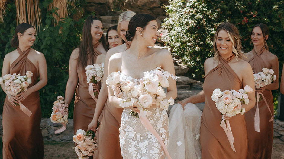 Inside a glamorous Palm Springs wedding