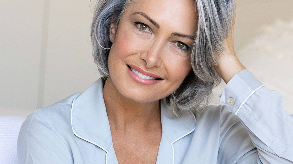 Part-time model and full-time silver fox, Luisa Dunn on embracing natural beauty