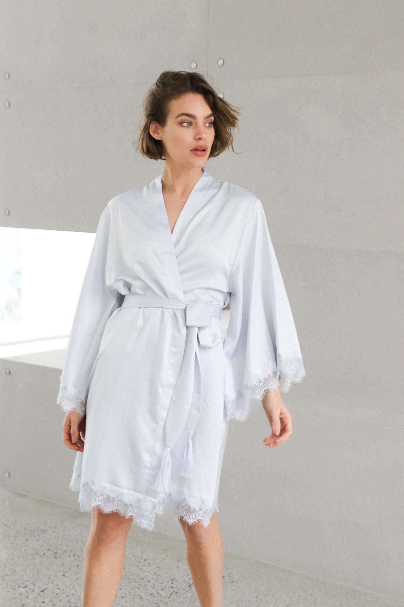 Donatella Robe - Eggshell Blue | Homebodii AU.