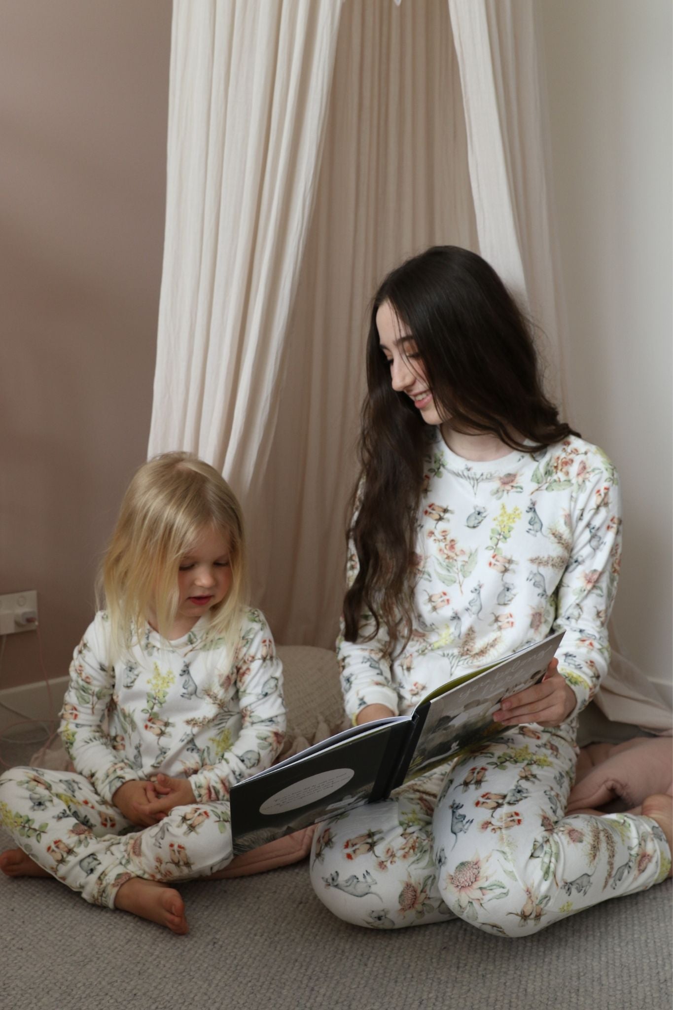 Australiana Knit Fleece Kids Pyjama Set | Homebodii