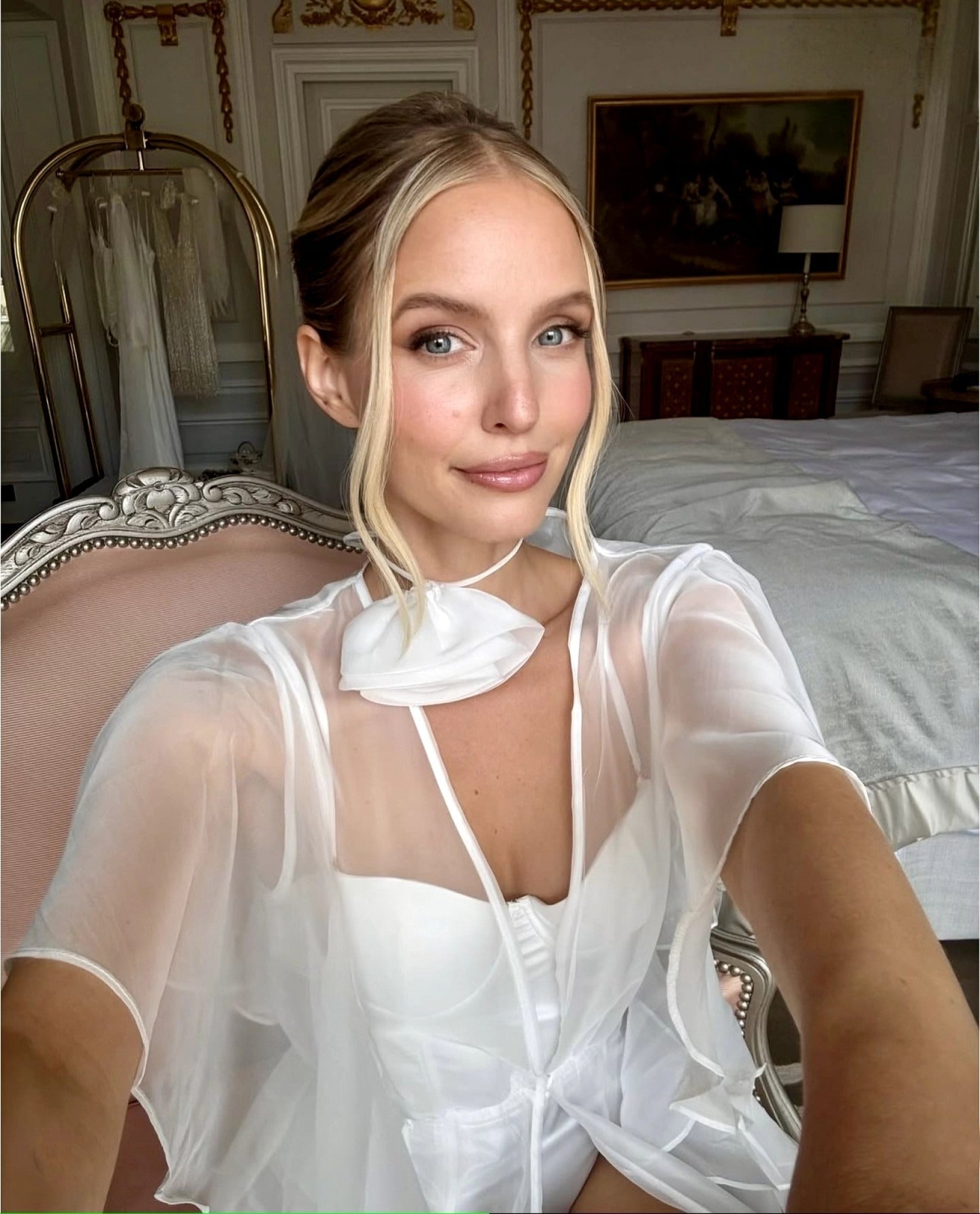 Leonie Hanne’s Pre Engagement Radiance in Homebodii