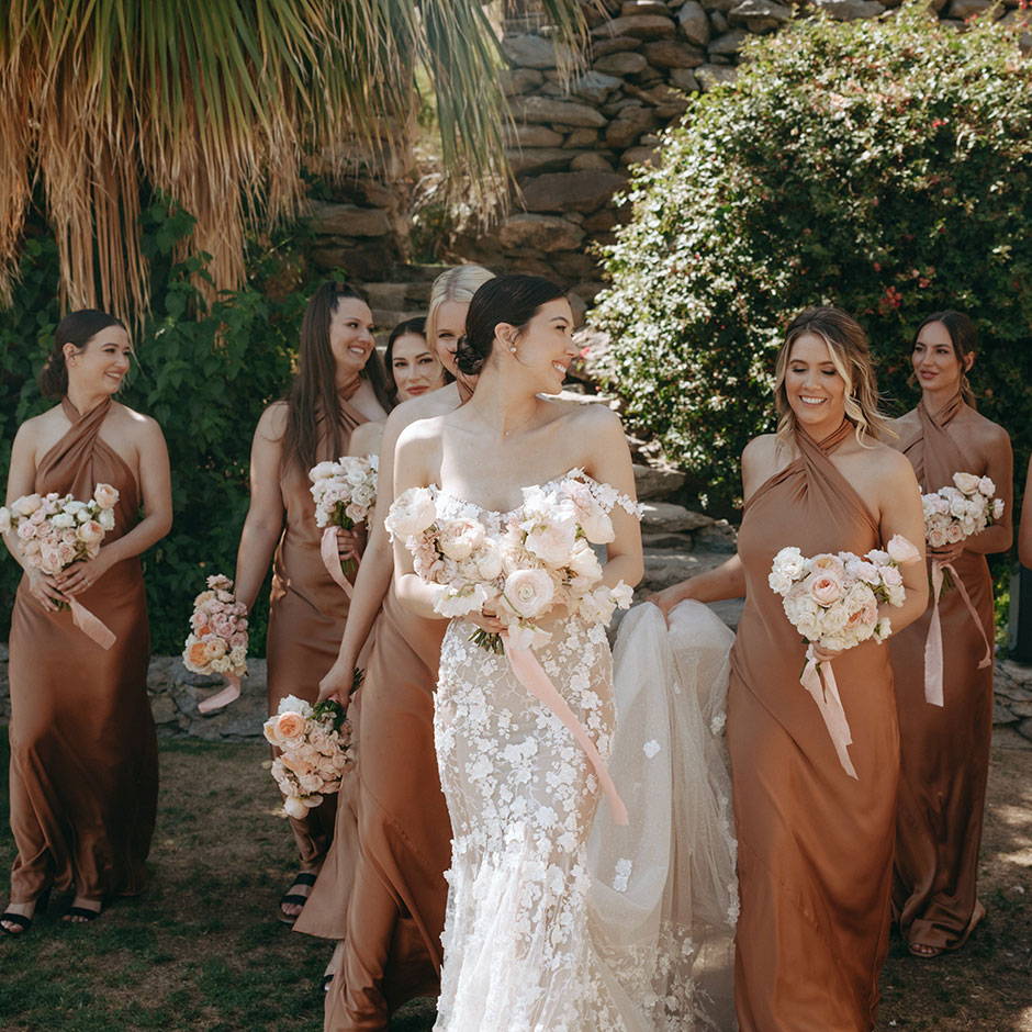 Inside a glamorous Palm Springs wedding