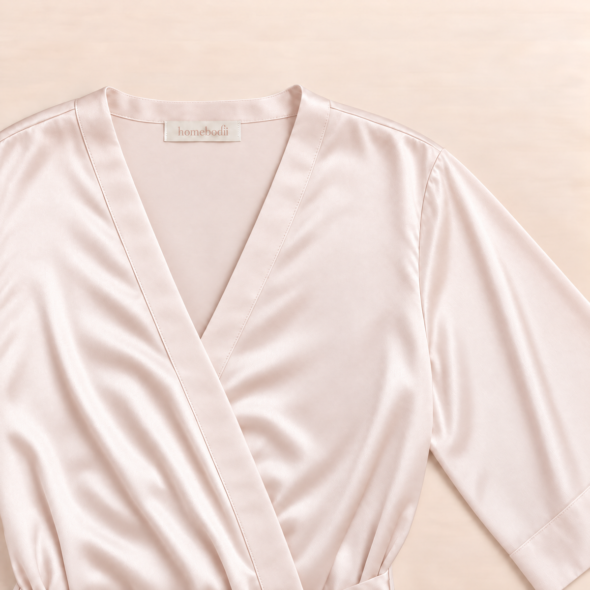 Jasmine Short Robe - Blush *Final Sale*
