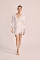 Sian Mini Robe White | Homebodii
