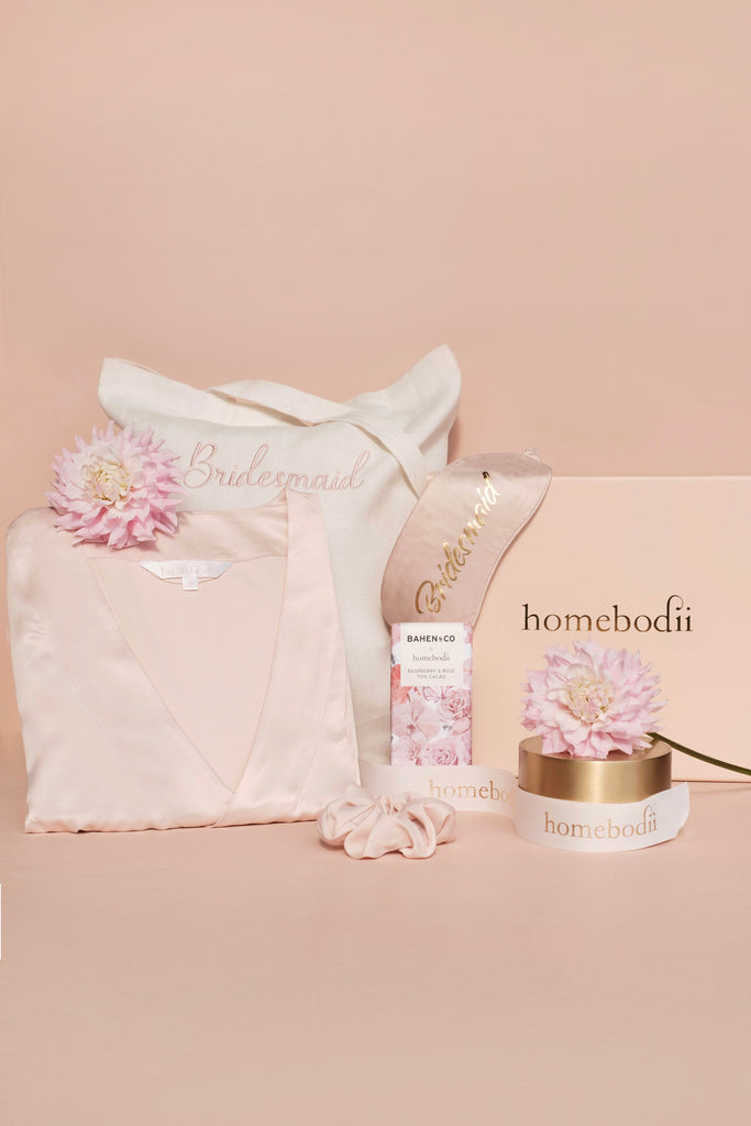 Beautiful Bridesmaid Proposal Hamper By Homebodii  Blush | Homebodii