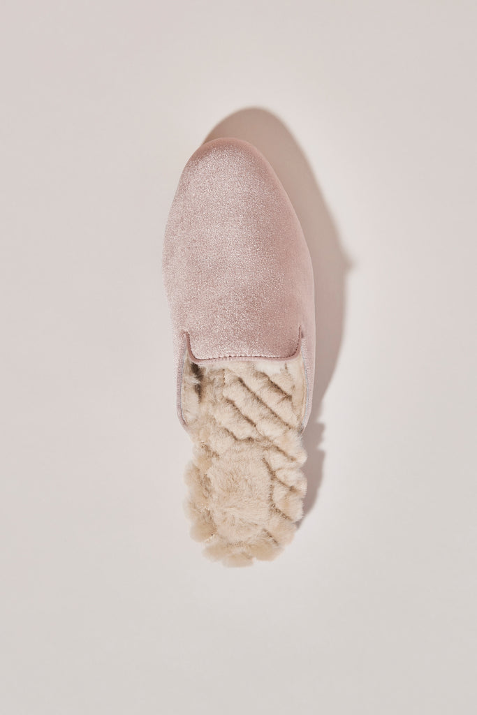 Portia Luxury Sheep Skin Slipper | Homebodii