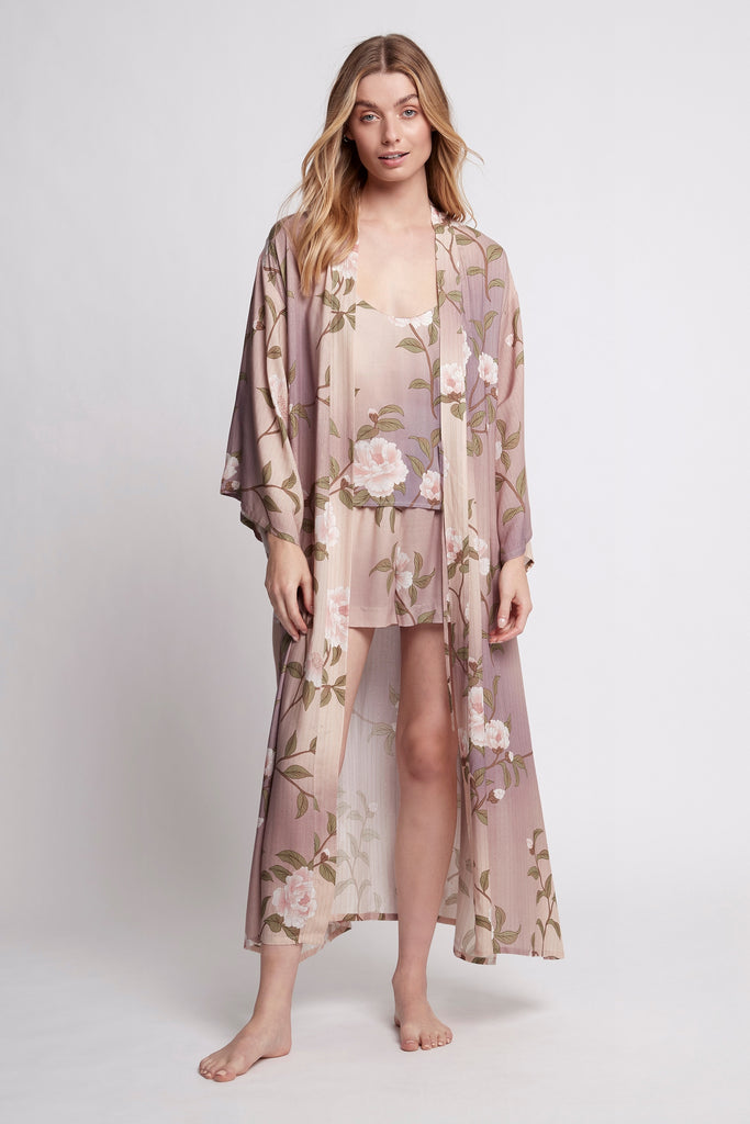 Nightfall Luxurious Viscose Robe | Homebodii