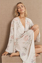 Sofia Chiffon Maxi Robe | Homebodii