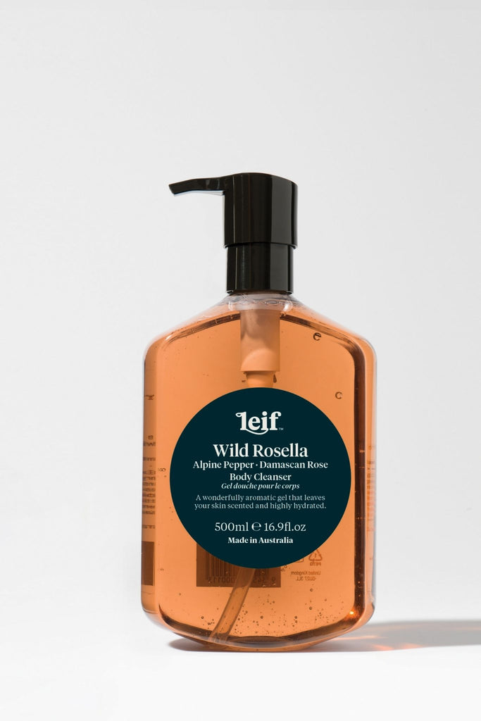 Leif - Wild Rosella Body Cleanser 500ml | Homebodii AU.