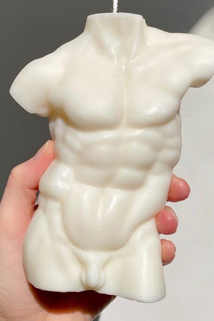 Ancient Candle Co. L'Homme Torso Candle | Homebodii