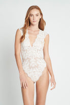 Tatjana Luxury Lace Bridal Bodysuit | Homebodii