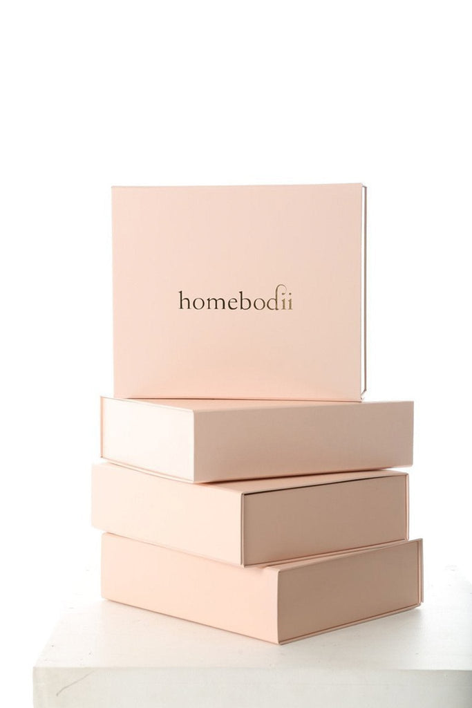 Luxury Lounging Personalised Gift Hamper By Homebodii Blush | Homebodii